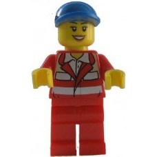 cty317 Paramedic - Red Uniform, Female, Blue Short Bill Cap 